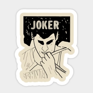 JOKIC The Serbian JOKER from the Denver Nuggets Sticker